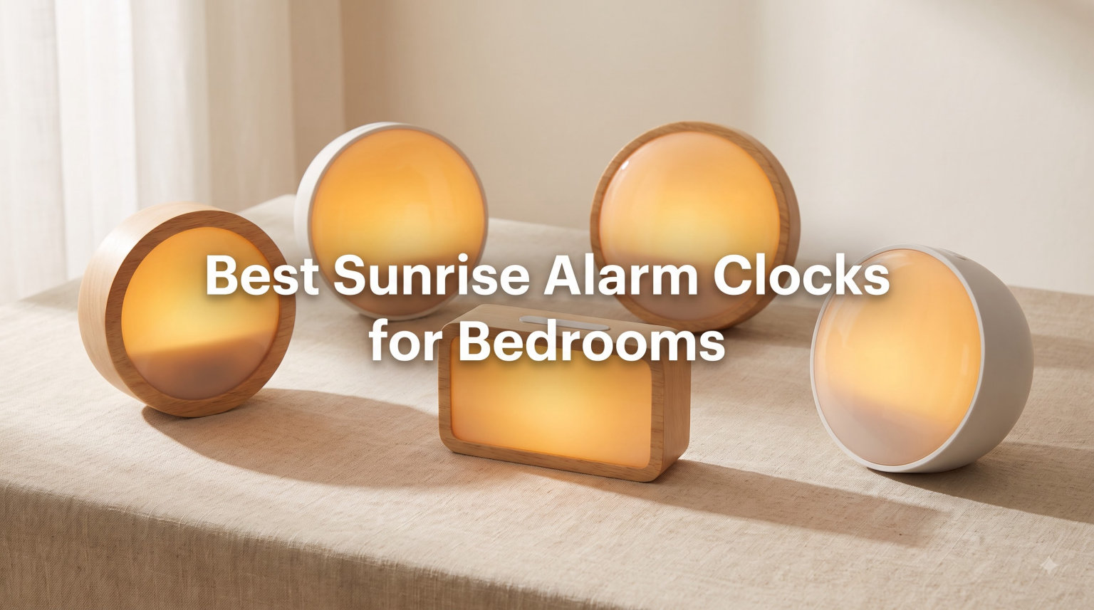 Best Sunrise Alarm Clocks for Bedrooms