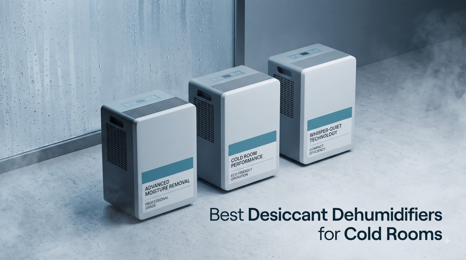Best Desiccant Dehumidifiers for Cold Rooms