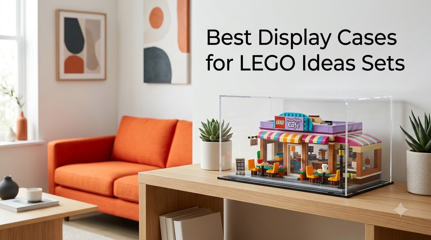 Best Display Cases for LEGO Ideas Sets