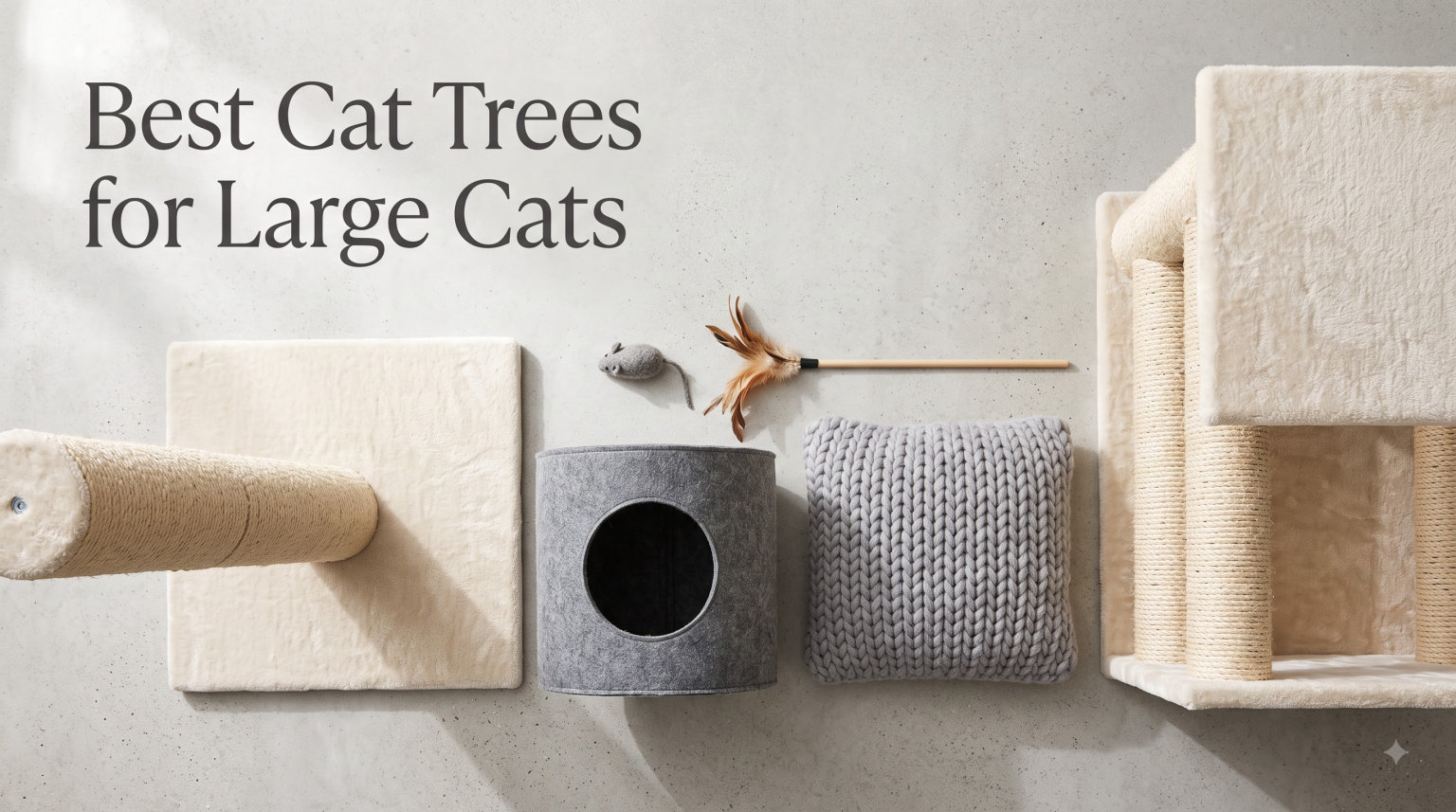 Best Cat Trees for Large Cats