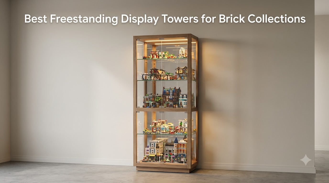 Best Freestanding Display Towers for Brick Collections