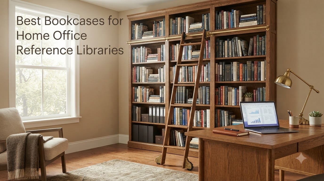 Best Bookcases for Home Office Reference Libraries