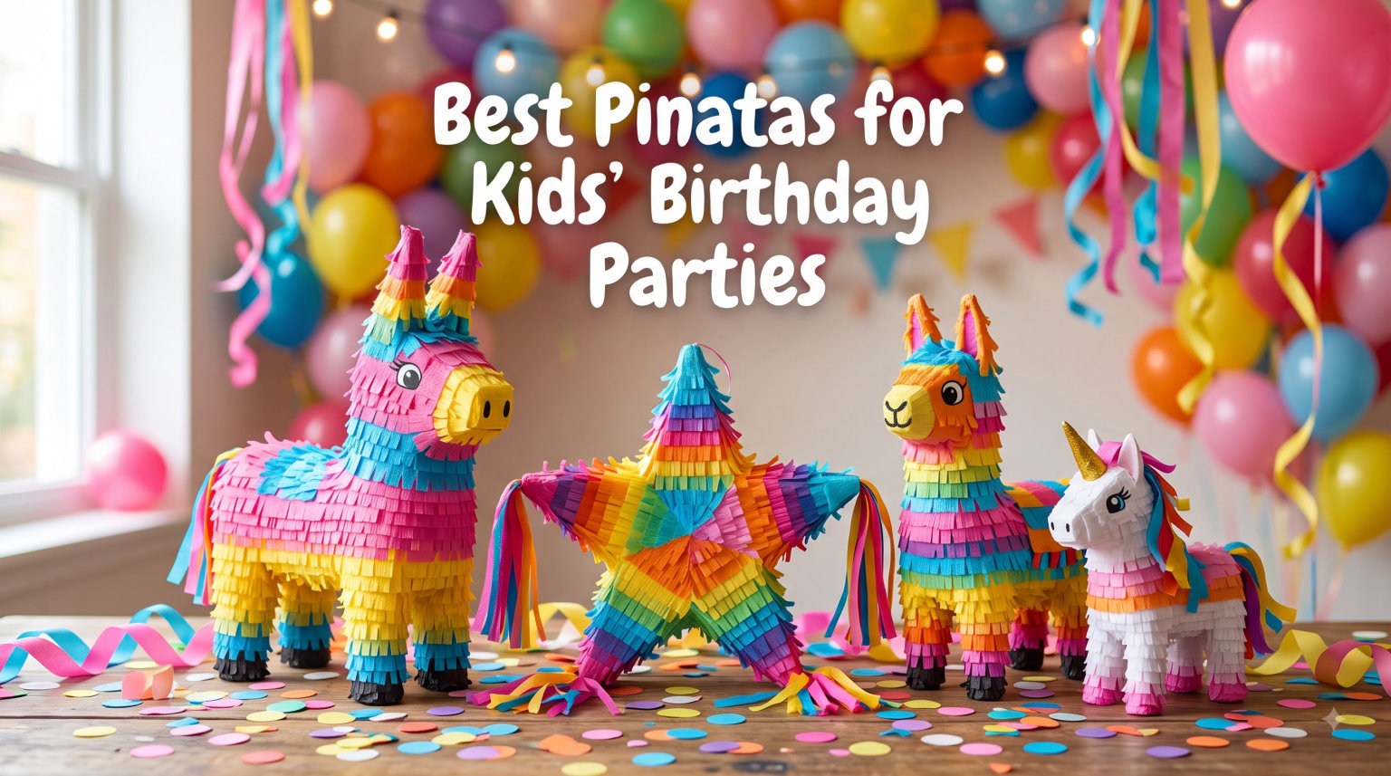 Best Pinatas for Kids' Birthday Parties