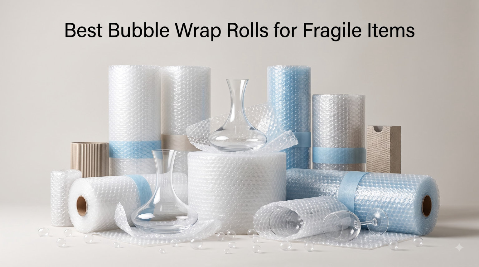 Best Bubble Wrap Rolls for Fragile Items
