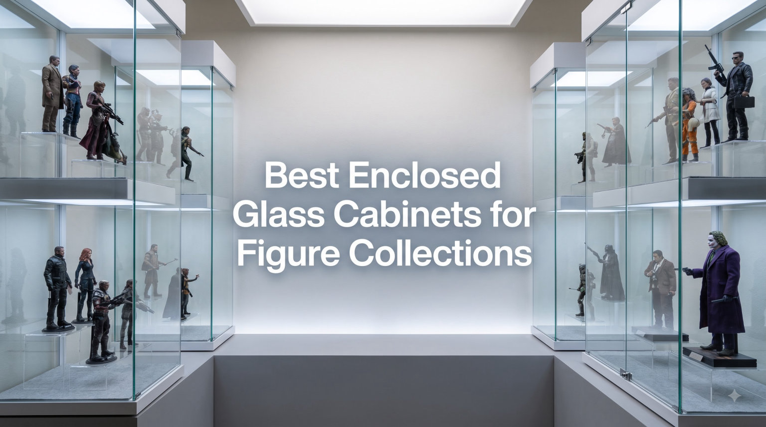 Best Enclosed Glass Cabinets for Figure Collections