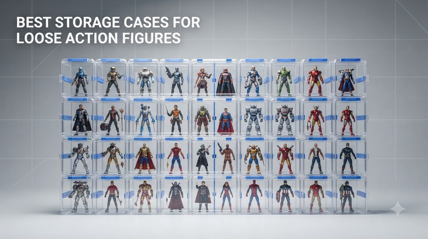 Best Storage Cases for Loose Action Figures