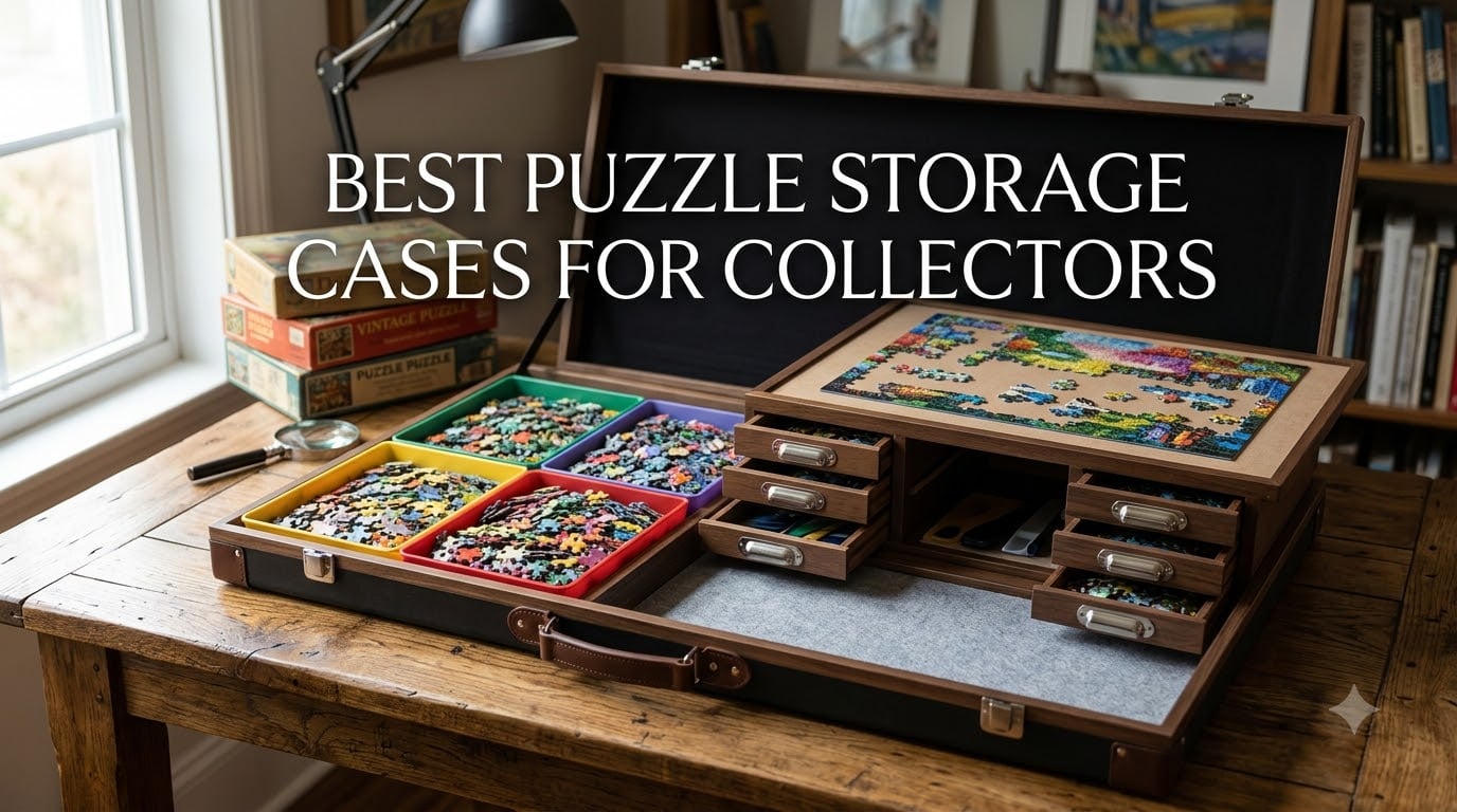 Best Puzzle Storage Cases for Collectors