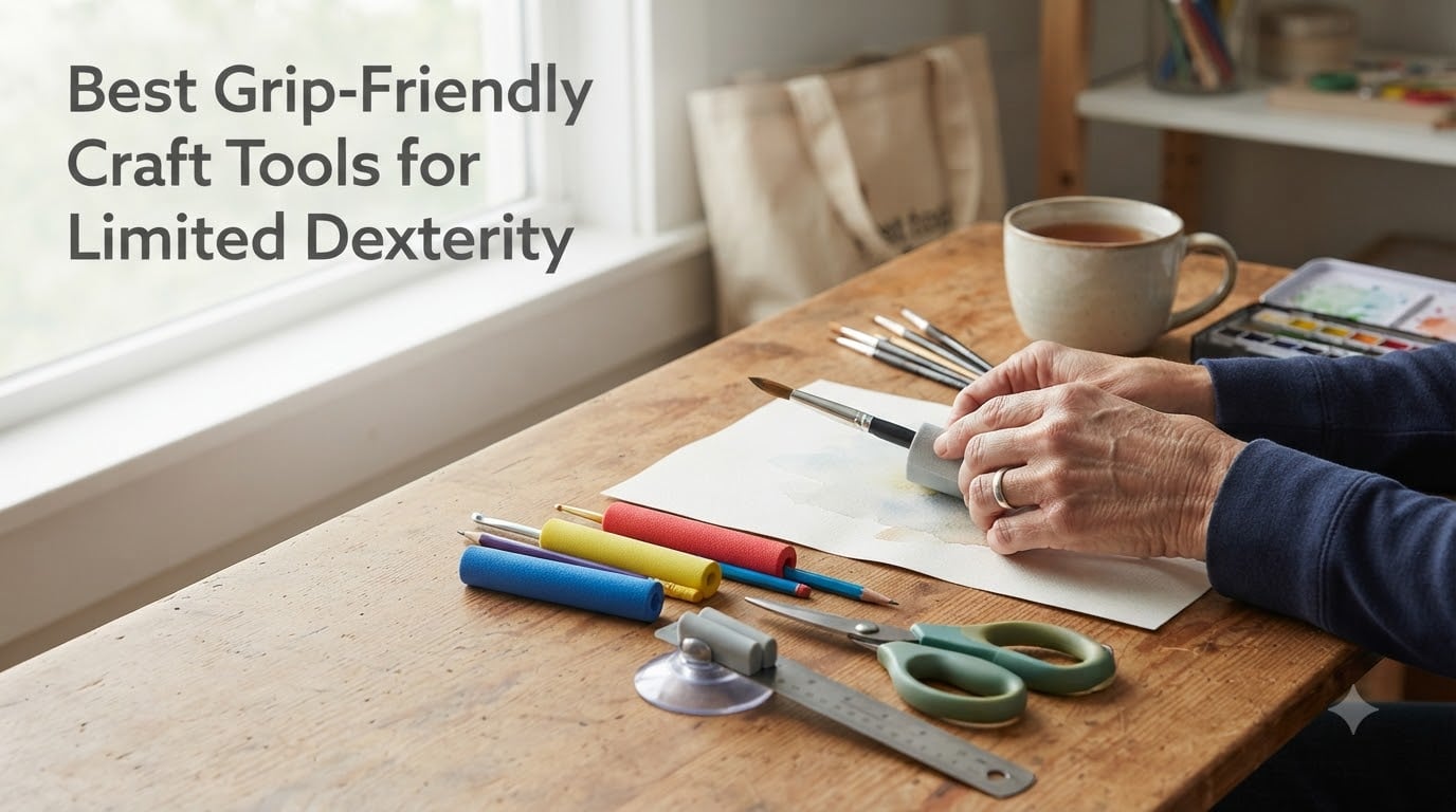 Best Grip-Friendly Craft Tools for Limited Dexterity