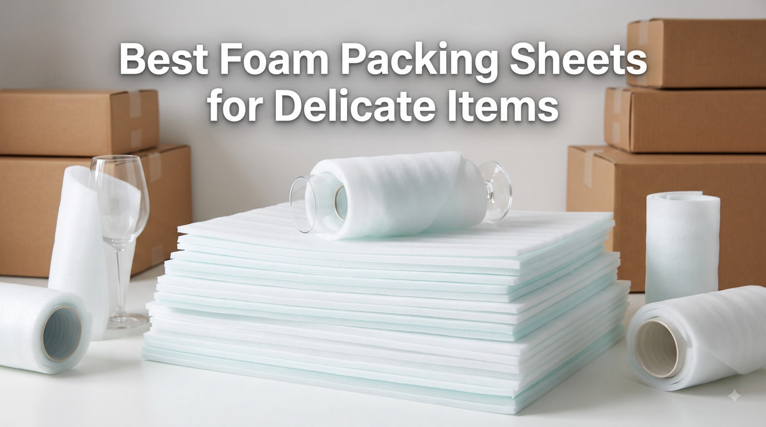 Best Foam Packing Sheets for Delicate Items