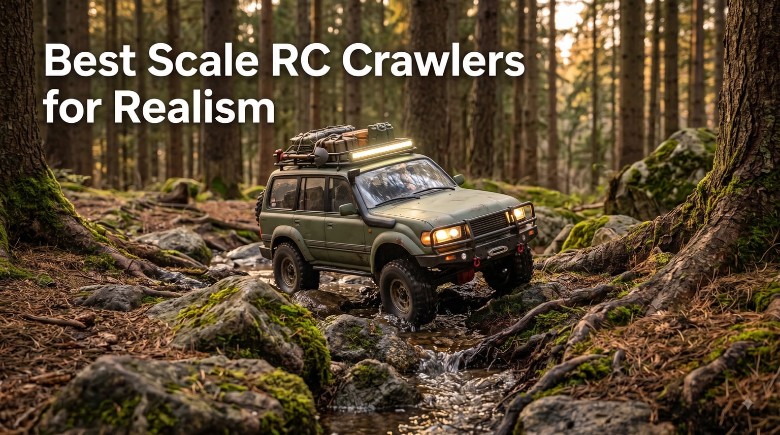 Best Scale RC Crawlers for Realism