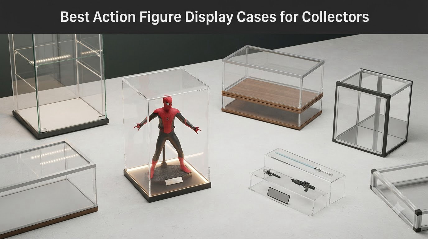 Best Action Figure Display Cases for Collectors