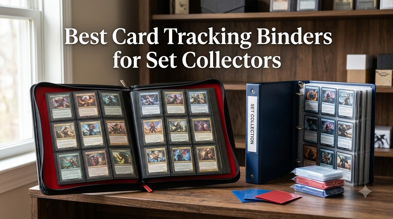 Best Card Tracking Binders for Set Collectors
