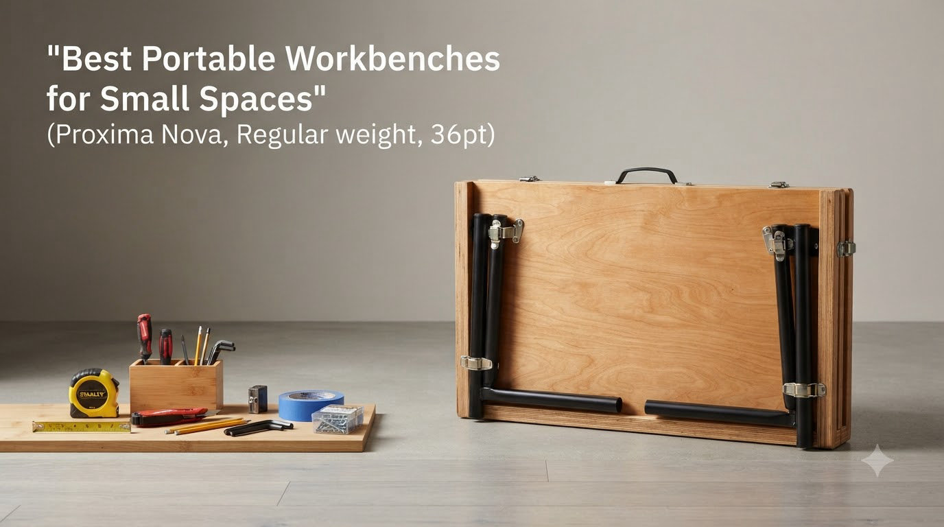 Best Portable Workbenches for Small Spaces