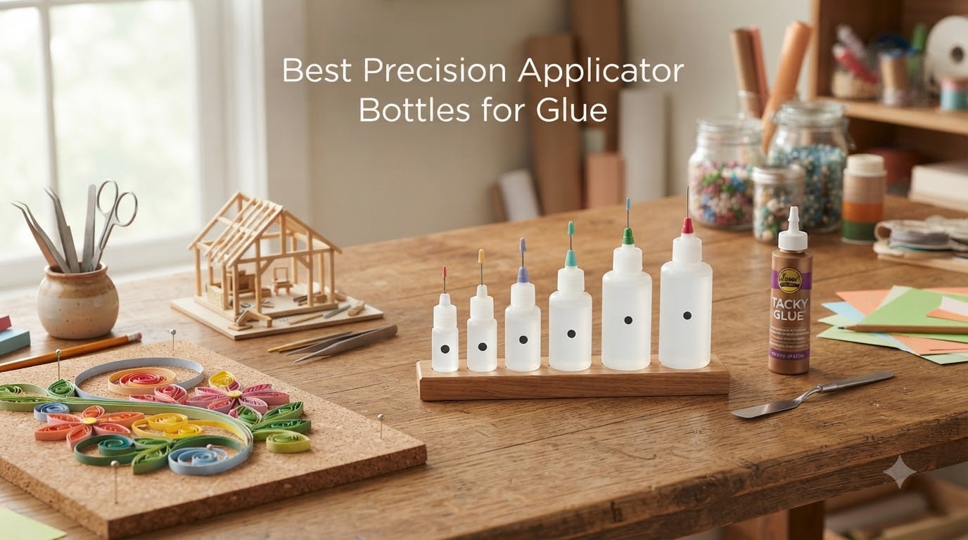 Best Precision Applicator Bottles for Glue