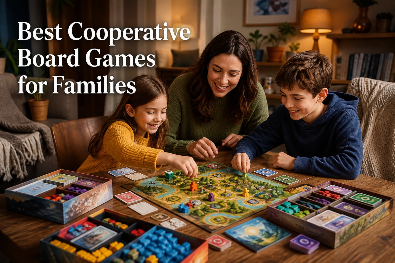 Best Cooperative Board Games for Families