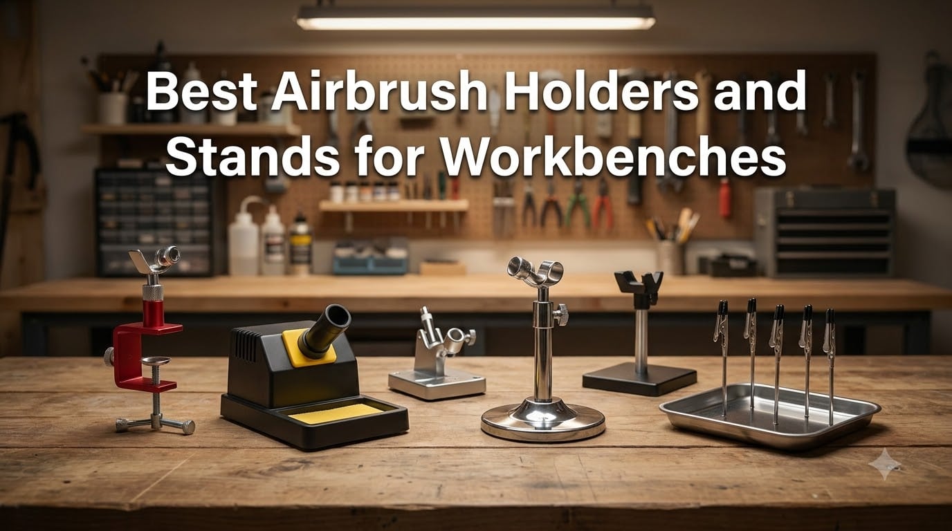 Best Airbrush Holders and Stands for Workbenches