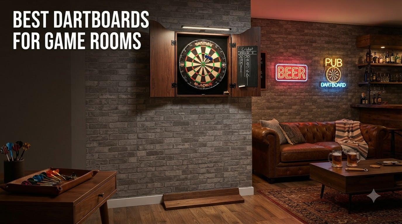 Best Dartboards for Game Rooms