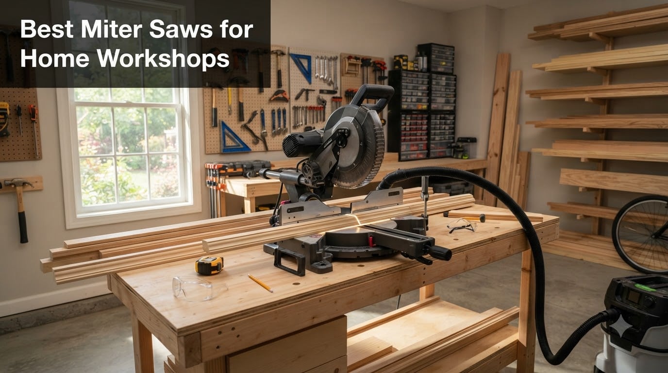 Best Miter Saws for Home Workshops
