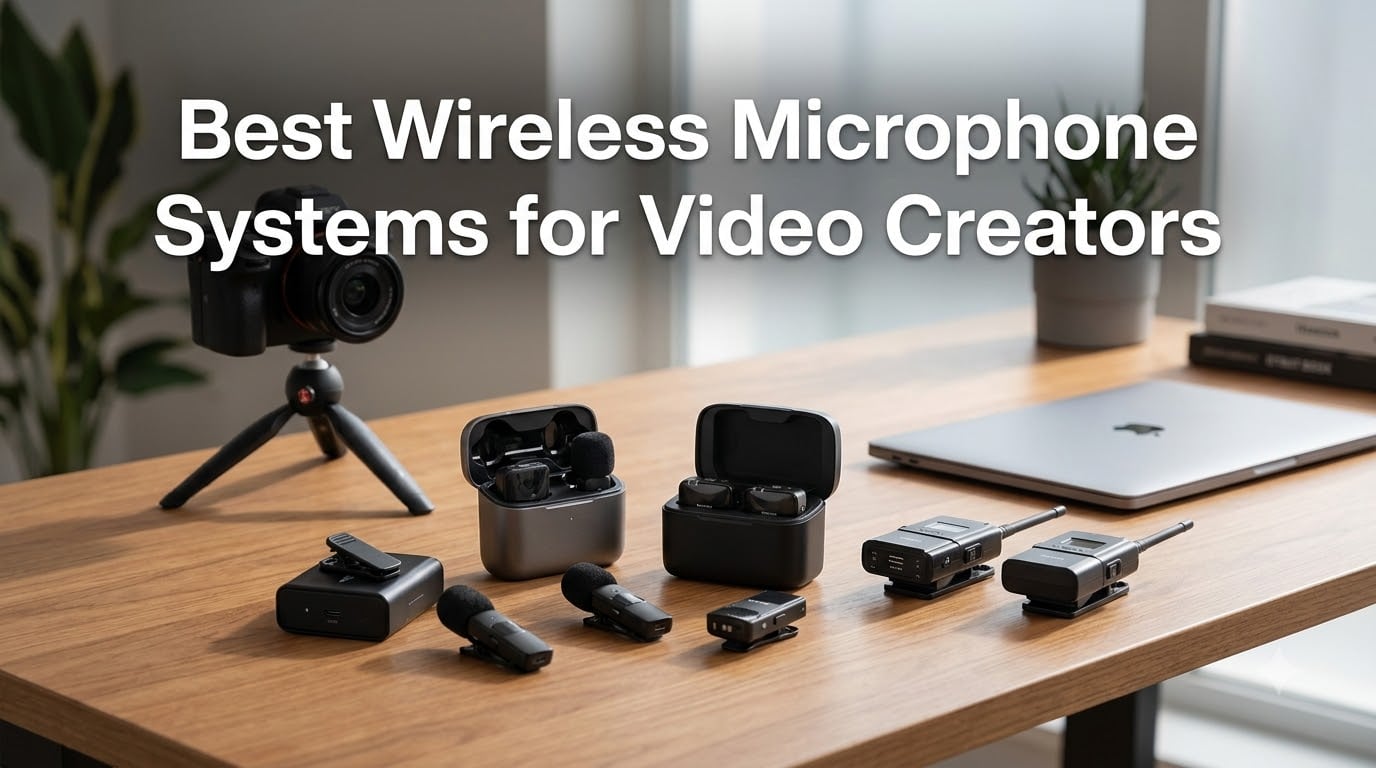 Best Wireless Microphone Systems for Video Creators