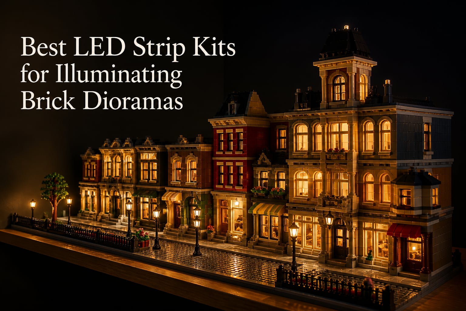Best LED Strip Kits for Illuminating Brick Dioramas