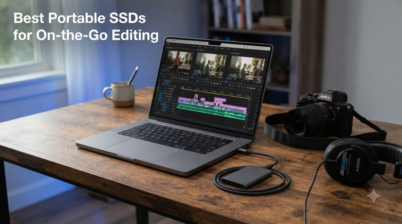 Best Portable SSDs for On-the-Go Editing