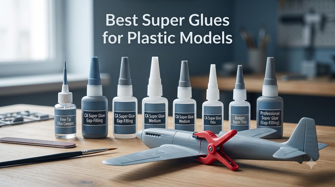 Best Super Glues for Plastic Models