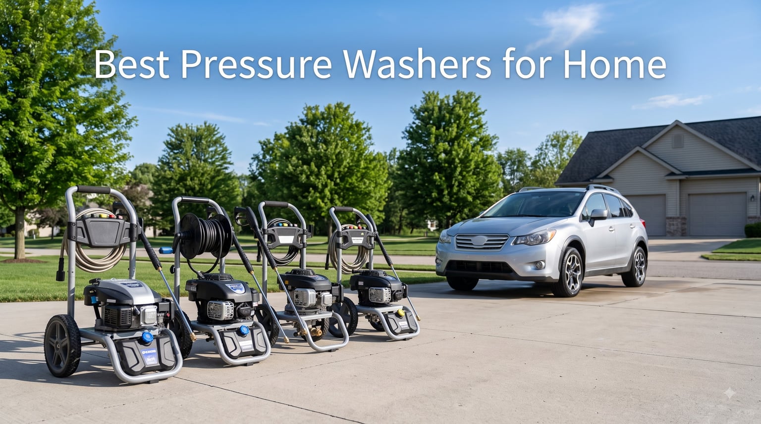Best Pressure Washers for Home