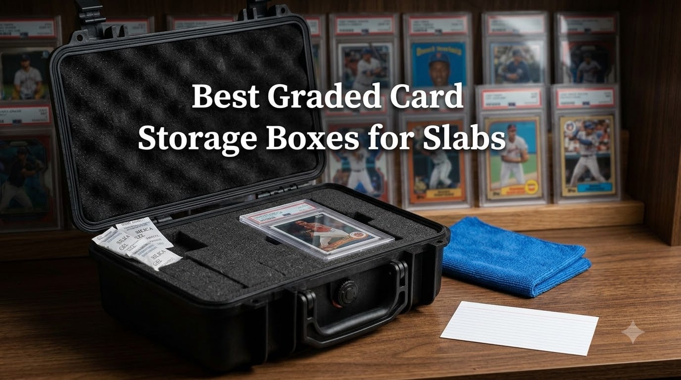 Best Graded Card Storage Boxes for Slabs