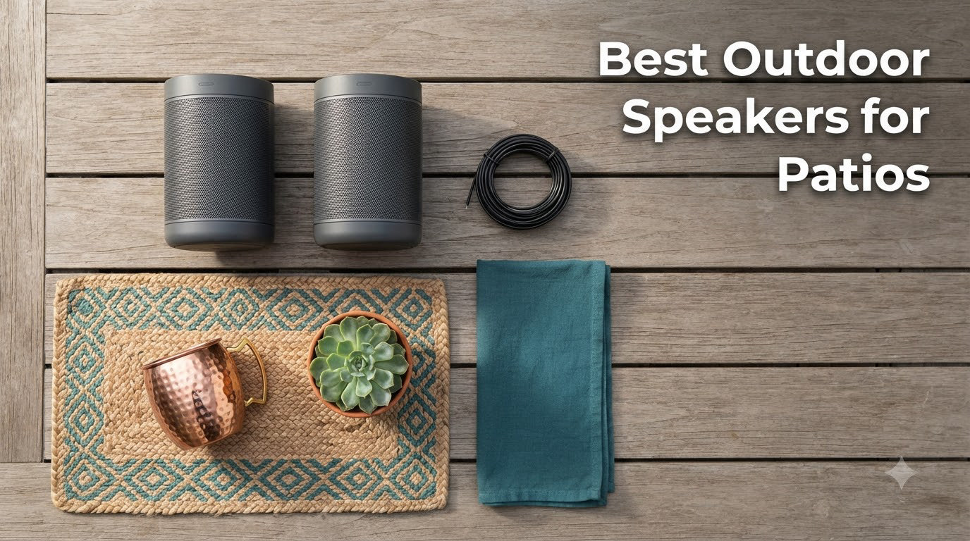 Best Outdoor Speakers for Patios
