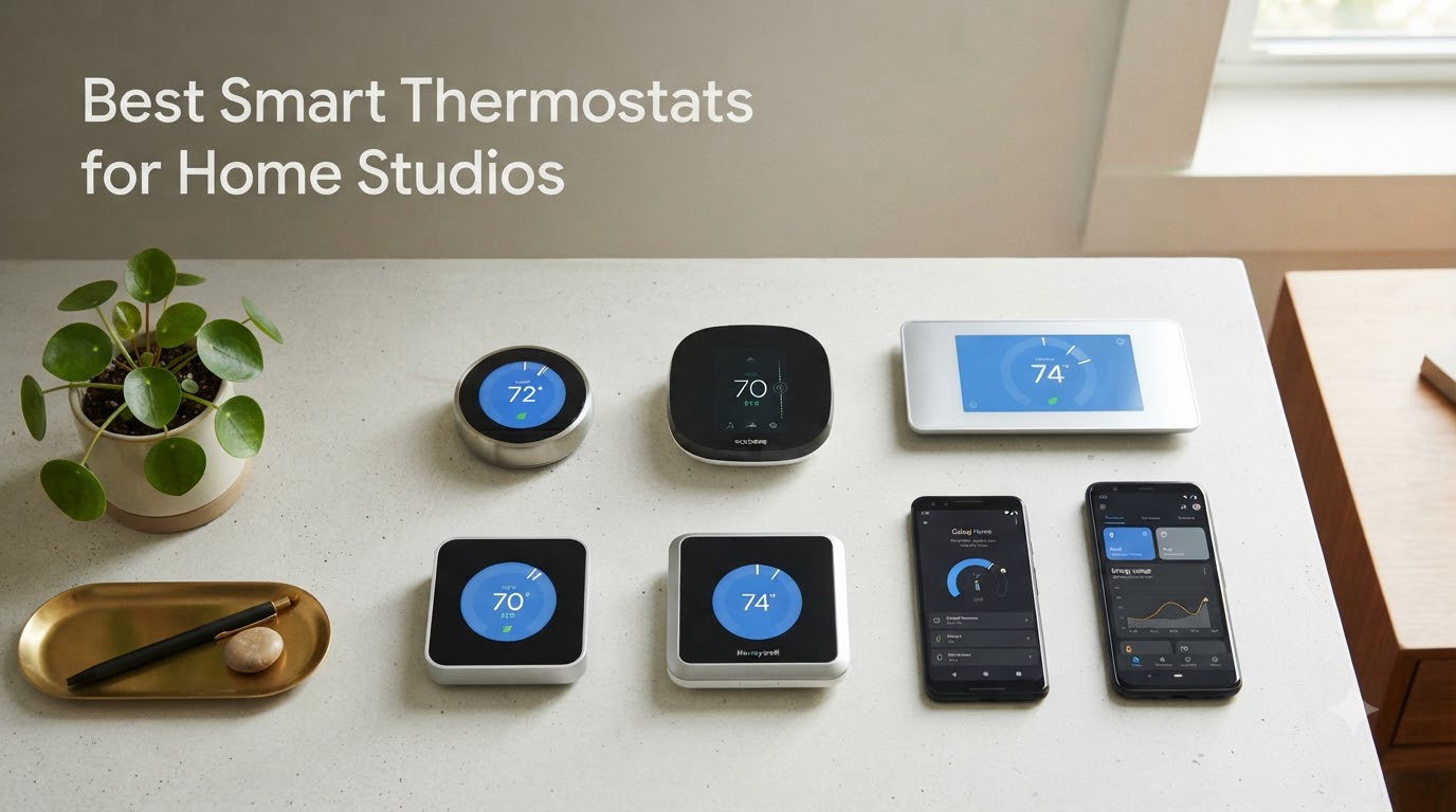 Best Smart Thermostats for Home Studios