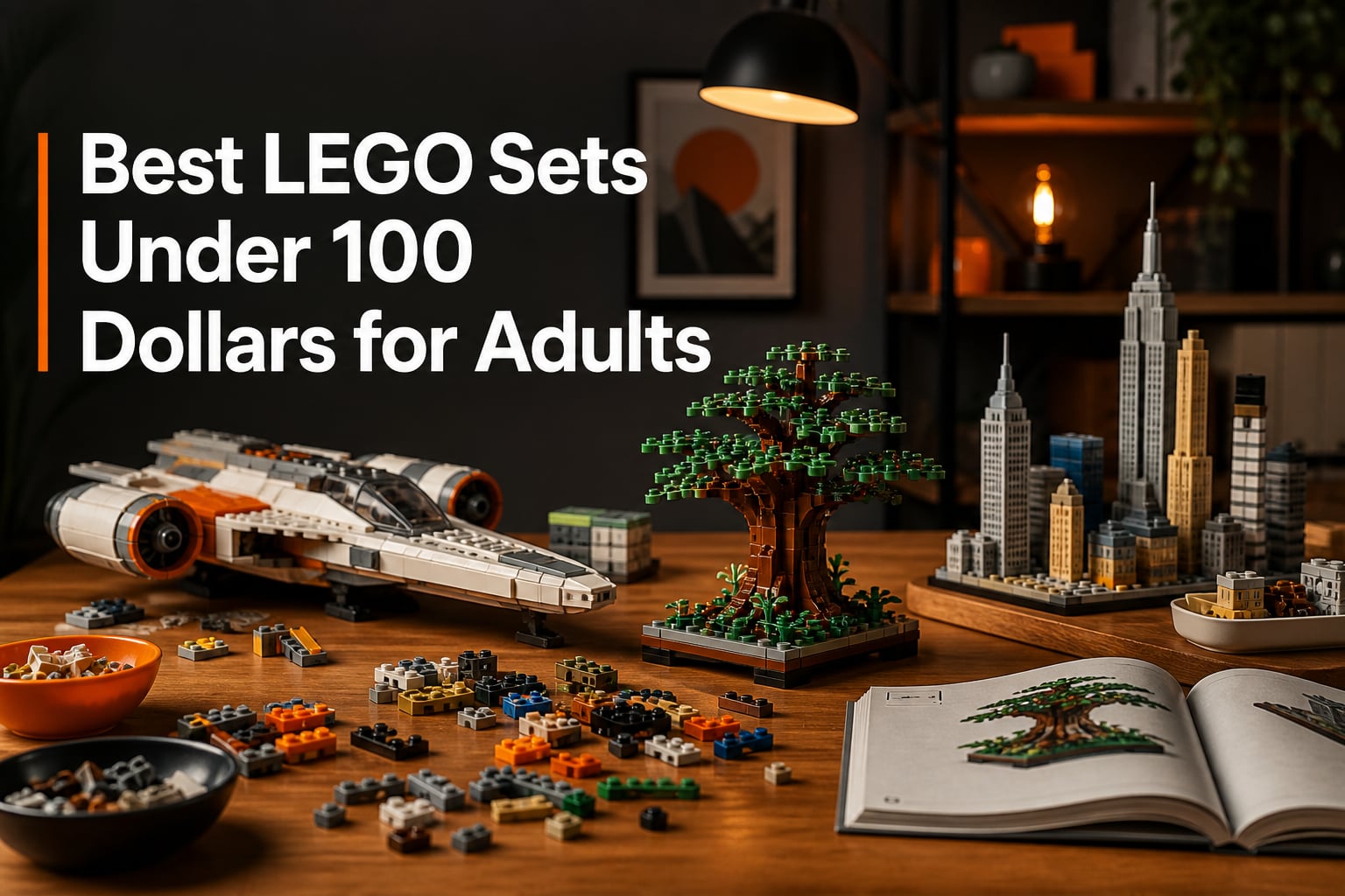 Best LEGO Sets Under 100 Dollars for Adults