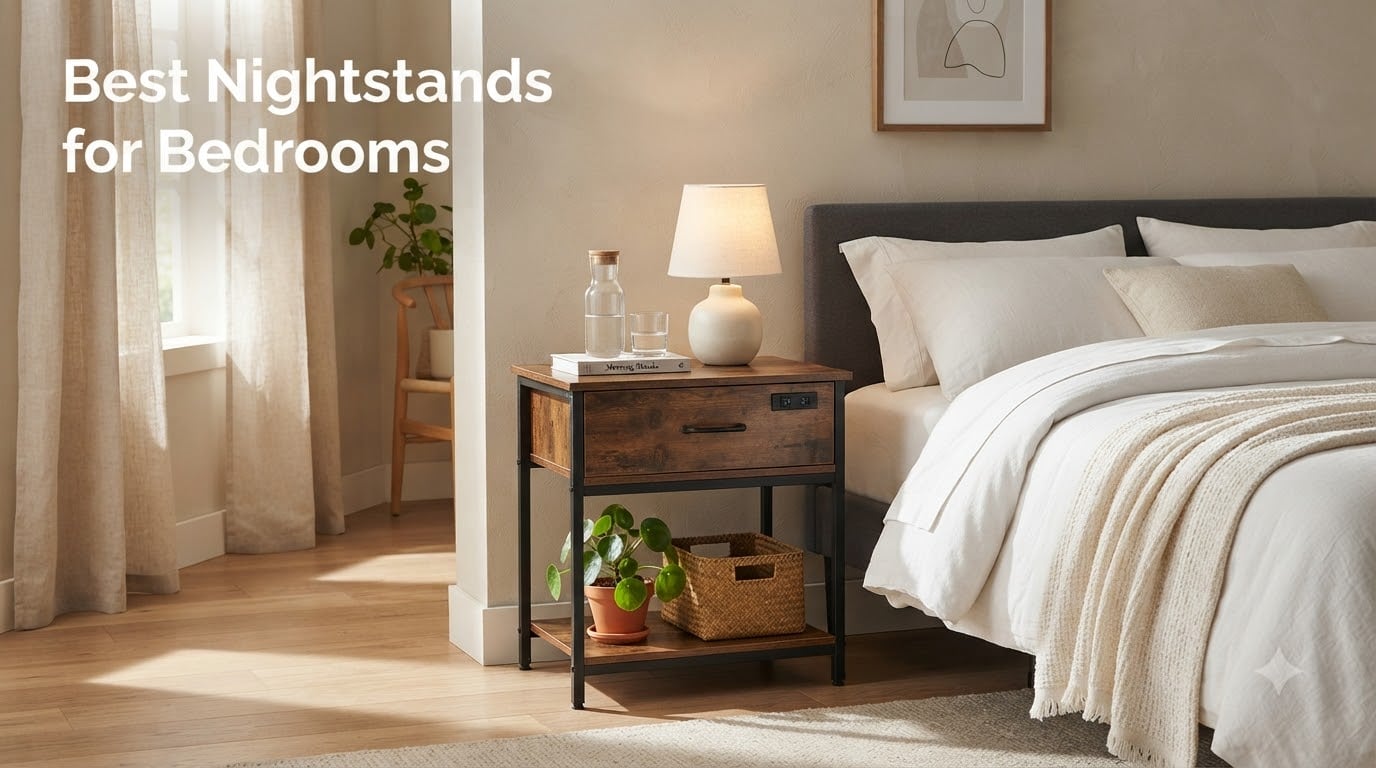 Best Nightstands for Bedrooms