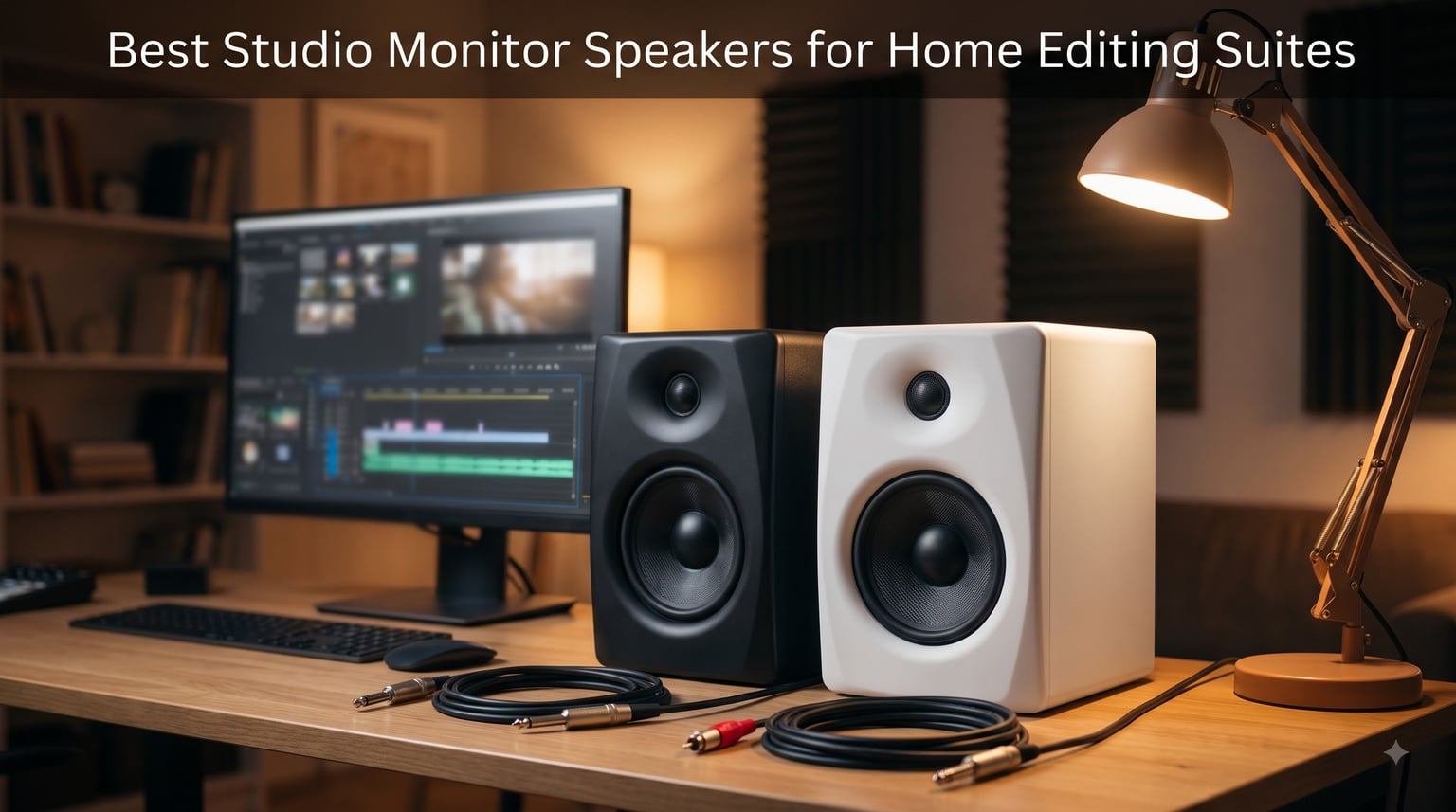 Best Studio Monitor Speakers for Home Editing Suites