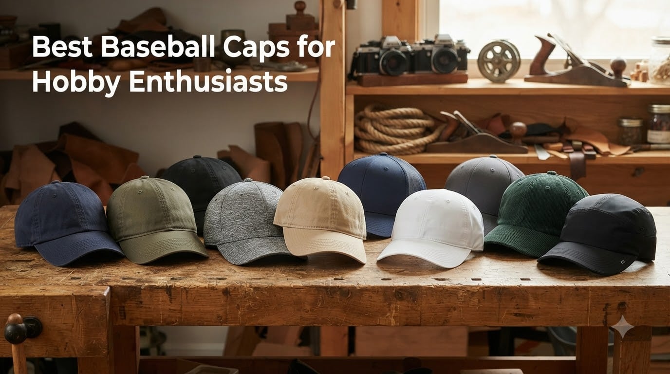 Best Baseball Caps for Hobby Enthusiasts