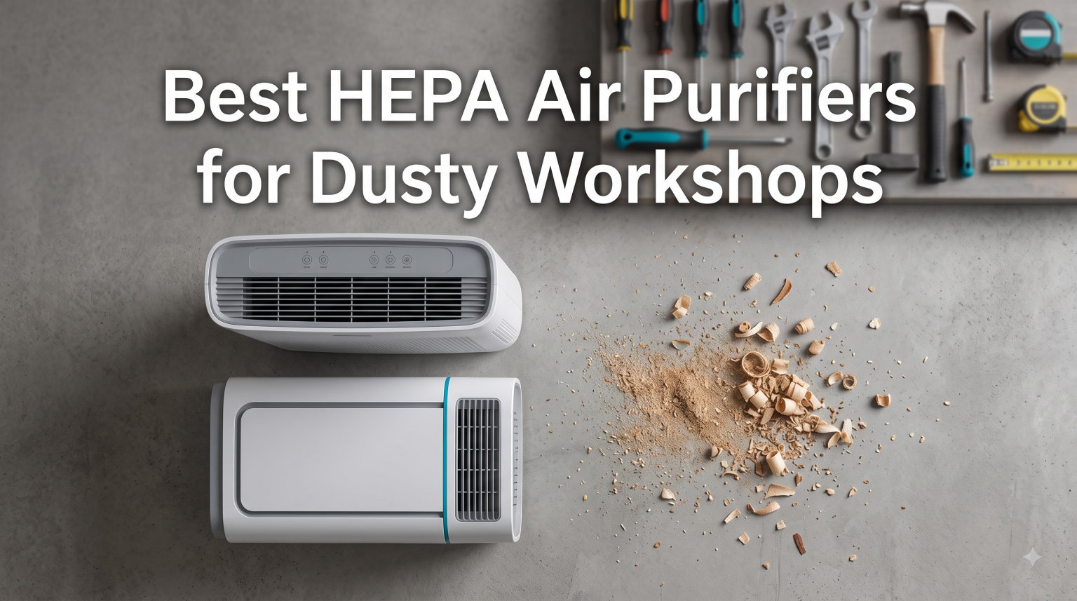 Best HEPA Air Purifiers for Dusty Workshops