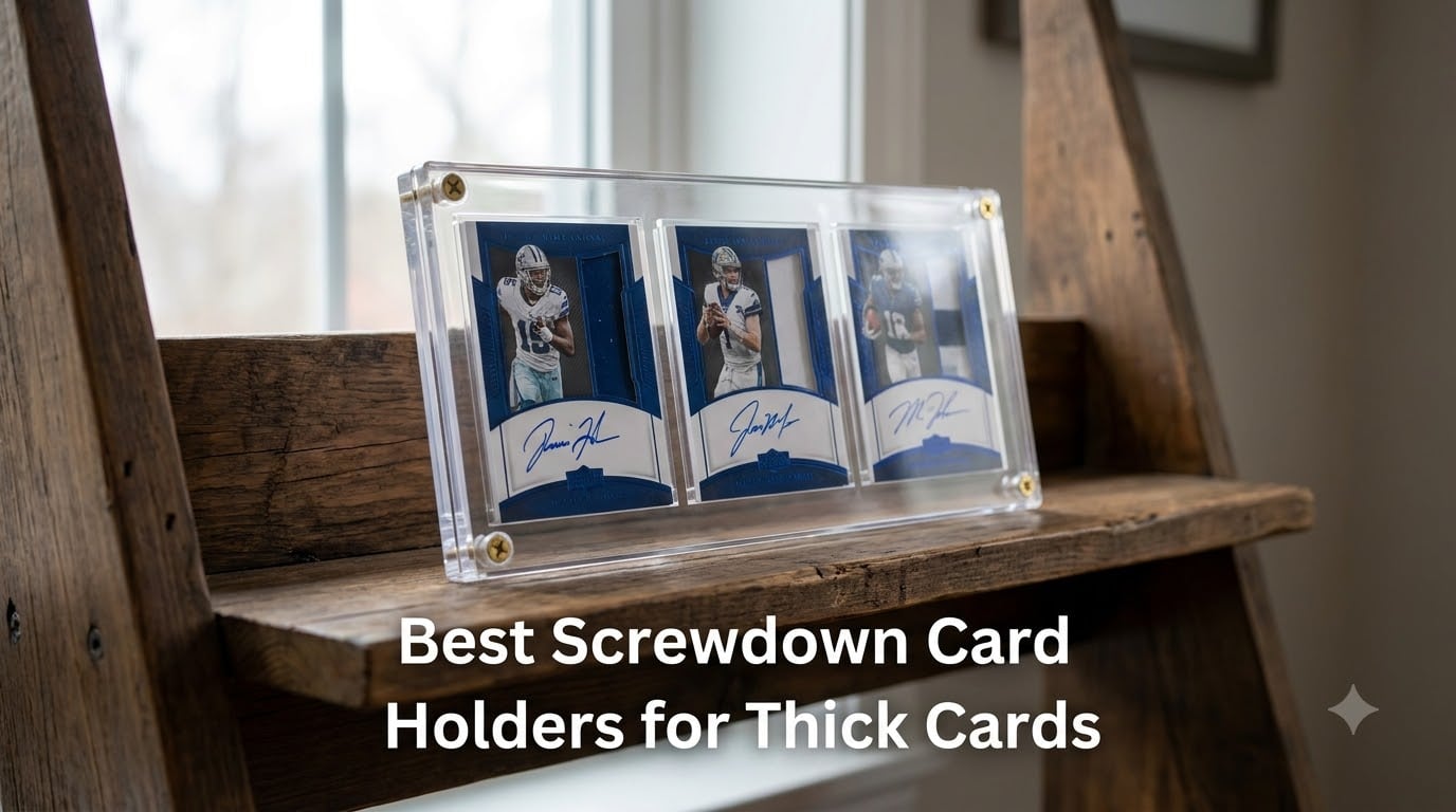 Best Screwdown Card Holders for Thick Cards