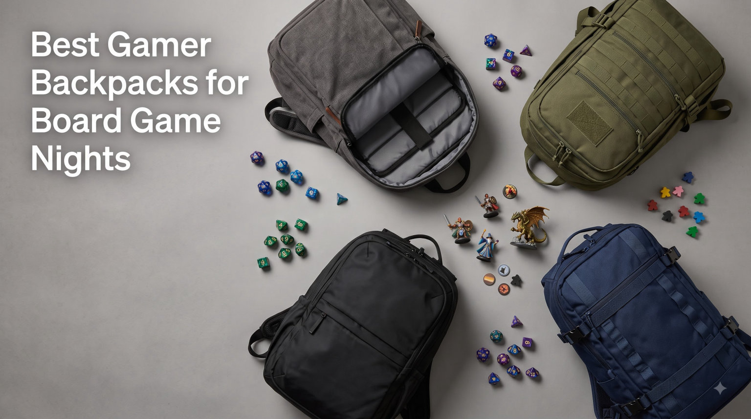Best Gamer Backpacks for Board Game Nights