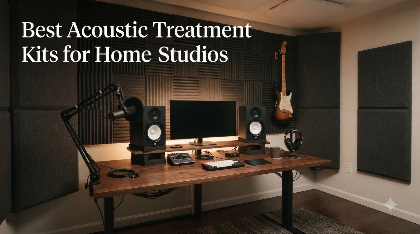 Best Acoustic Treatment Kits for Home Studios