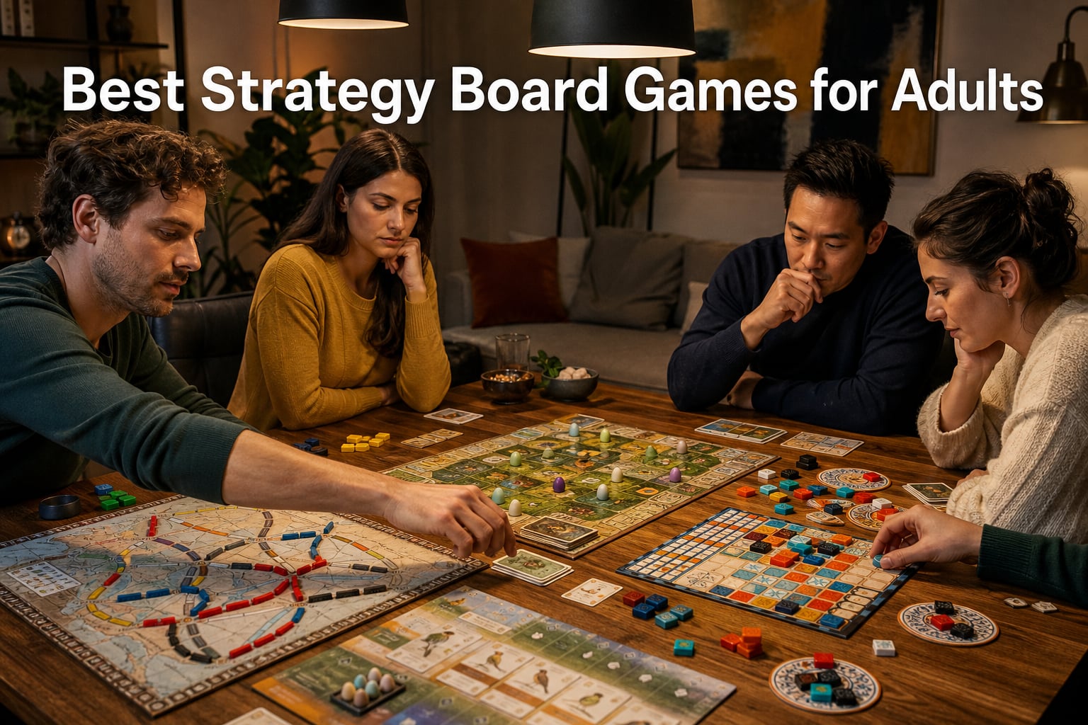 Best Strategy Board Games for Adults