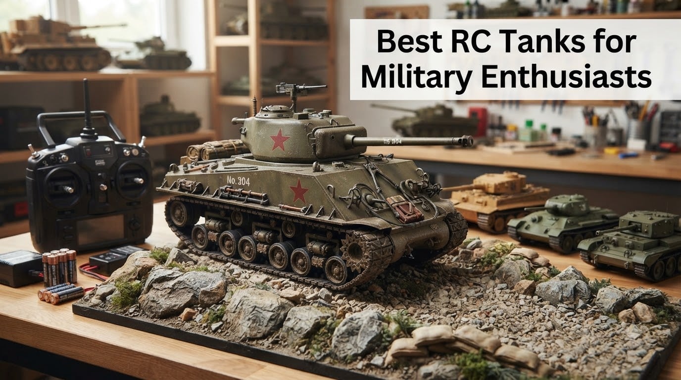 Best RC Tanks for Military Enthusiasts