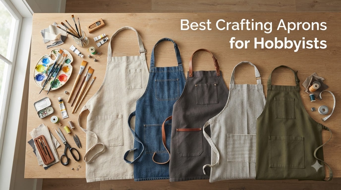 Best Crafting Aprons for Hobbyists