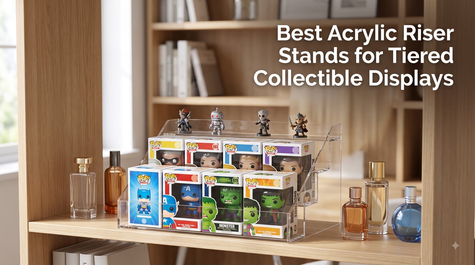 Best Acrylic Riser Stands for Tiered Collectible Displays