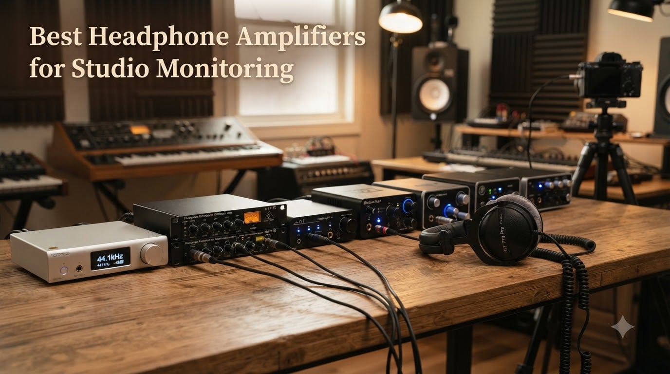 Best Headphone Amplifiers for Studio Monitoring