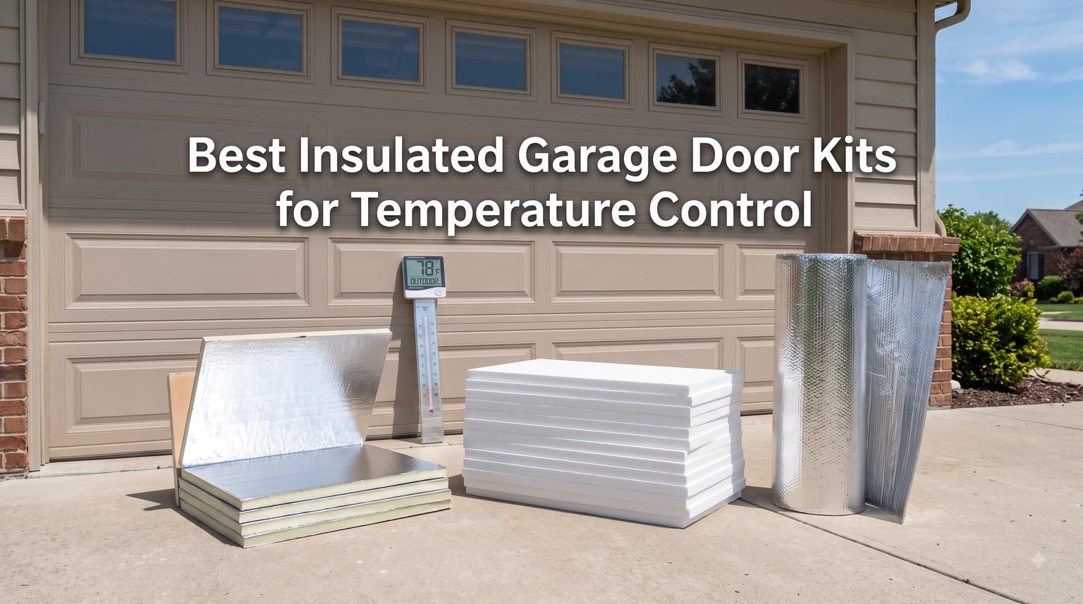 Best Insulated Garage Door Kits for Temperature Control