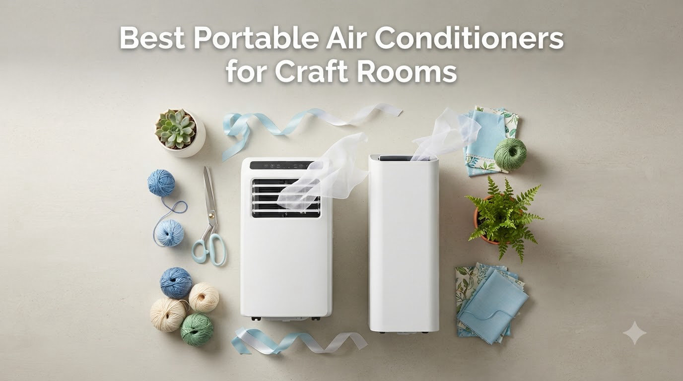 Best Portable Air Conditioners for Craft Rooms