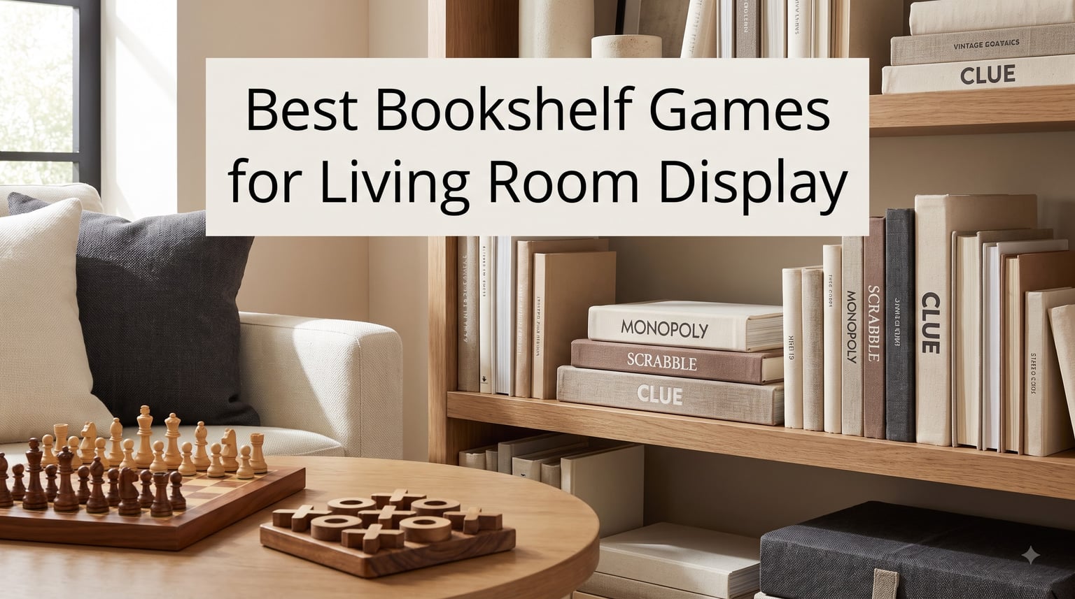 Best Bookshelf Games for Living Room Display