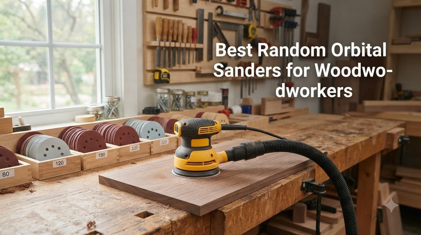 Best Random Orbital Sanders for Woodworkers