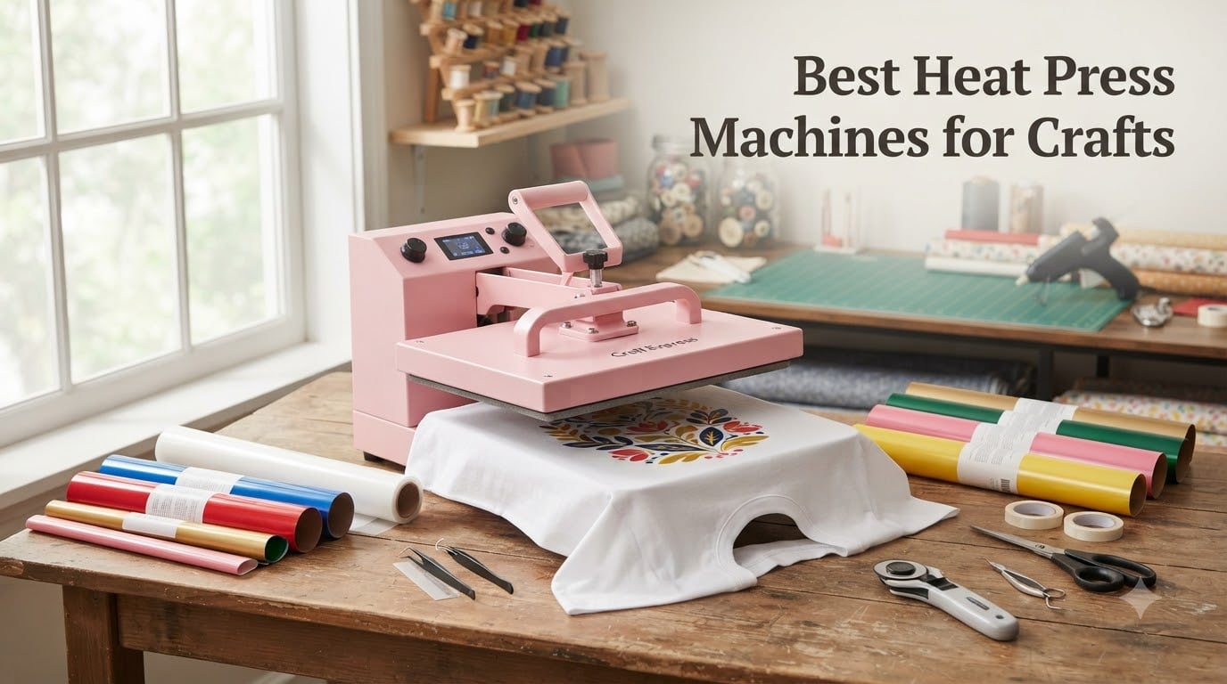 Best Heat Press Machines for Crafts
