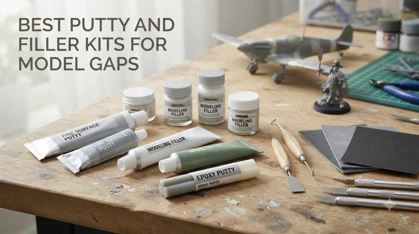 Best Putty and Filler Kits for Model Gaps