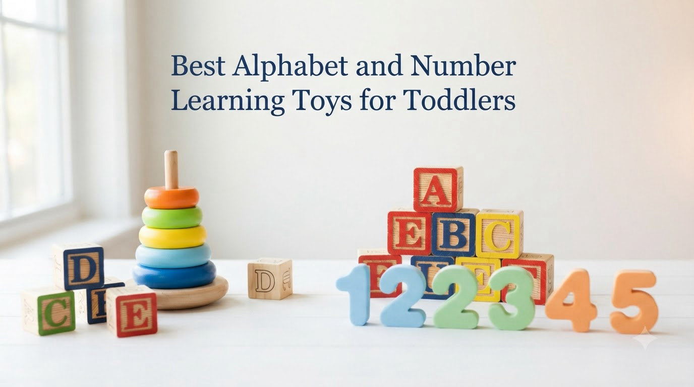 Best Alphabet and Number Learning Toys for Toddlers